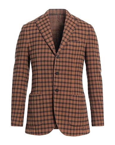 SANTANIELLO Blazer Camel 100% Cotton
