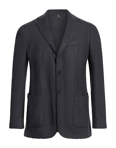 SANTANIELLO Blazer Charcoal 80% Wool, 20% Polyester
