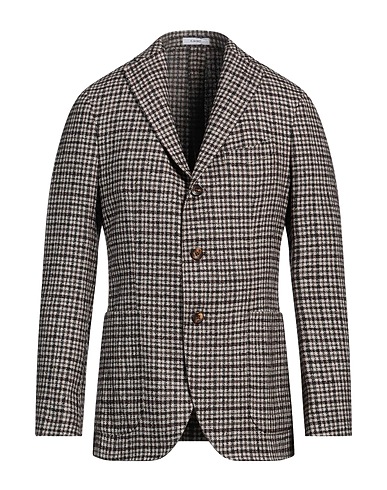 BOGLIOLI Blazer Military green 62% Virgin Wool, 30% Silk, 6% Polyamide, 2% Cashmere