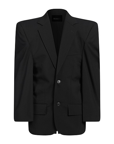 BALENCIAGA Blazer Black 100% Cupro