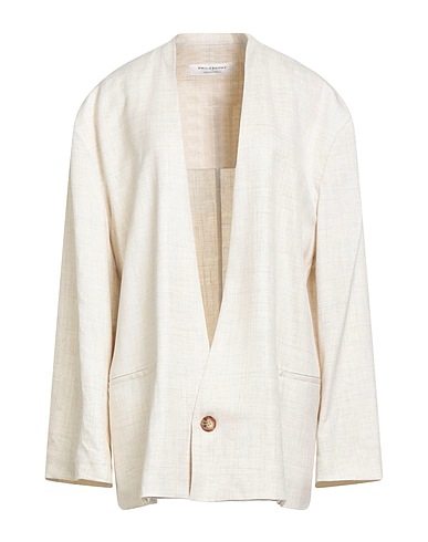 PHILOSOPHY di LORENZO SERAFINI Jacket 86% Viscose, 14% Linen