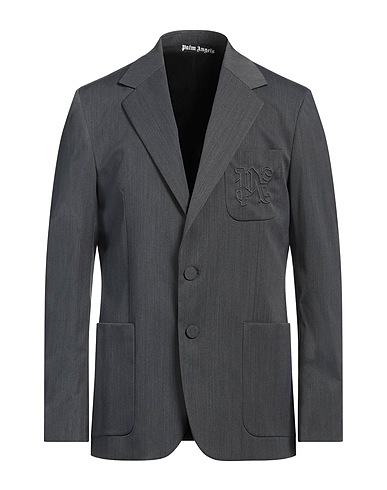 PALM ANGELS Blazer Grey 55% Polyester, 43% Virgin Wool, 2% Elastane