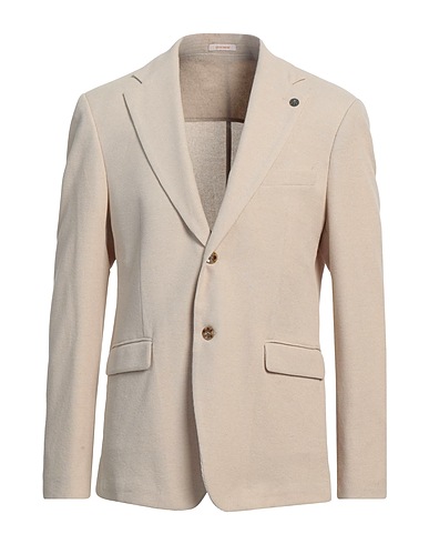 OFFICINA 36 Blazer Beige 60% Polyester, 40% Cotton