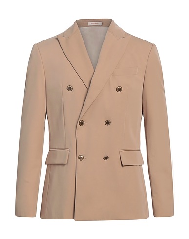 OFFICINA 36 Blazer Beige 71% Polyester, 23% Viscose, 6% Elastane