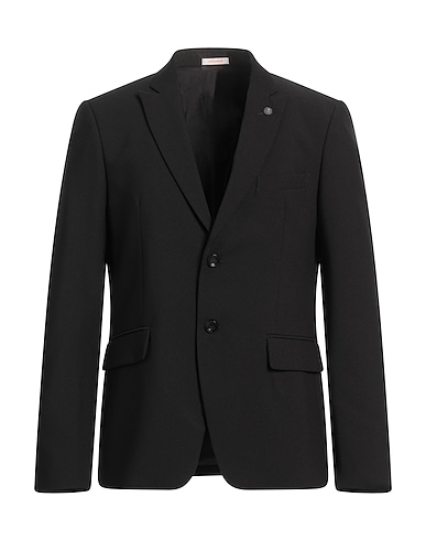 OFFICINA 36 Blazer Nero 71% Poliestere, 23% Viscosa, 6% Elastan