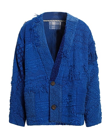 BY WALID Jacket Blue 100% Cotton