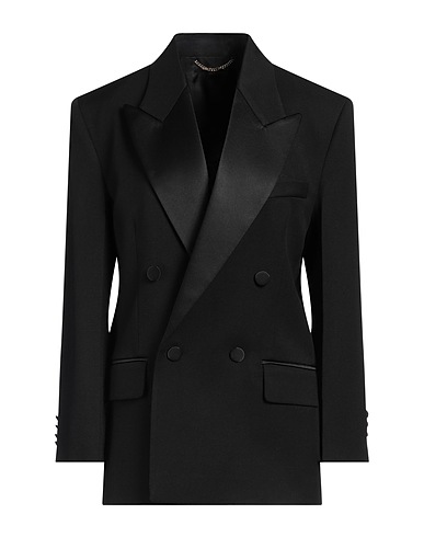 VICTORIA BECKHAM Blazer Black 55% Polyester, 45% Virgin Wool