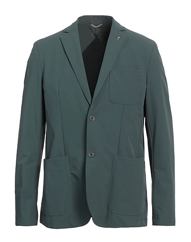 AT.P.CO Blazer Green 88% Polyamide, 12% Elastane