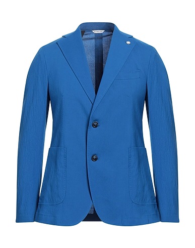 MANUEL RITZ Blazer Blue 50% Lyocell, 49% Cotton, 1% Elastane