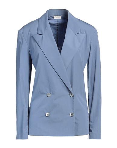 DRIES VAN NOTEN Blazer Pastel blue 100% Cotton