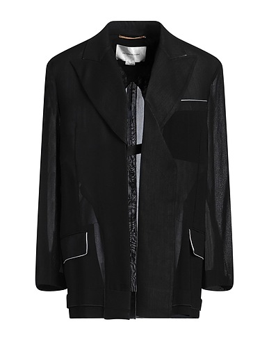 VICTORIA BECKHAM Blazer Black 80% Viscose, 20% Wool
