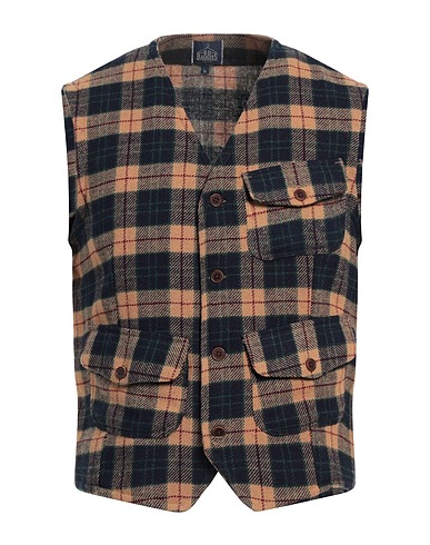 B.D.BAGGIES Waistcoat Midnight blue 50% Acrylic, 25% Polyester, 20% Wool, 5% Other Fibres
