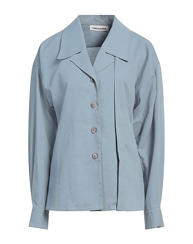 LOW CLASSIC Camicie e bluse tinta unita Carta da zucchero 72% Poliestere, 27% Lino, 1% Poliuretano