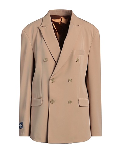 FAMILY FIRST  Milano Blazer Sand 65% Polyester, 19% Viscose, 10% Wool, 6% Elastane