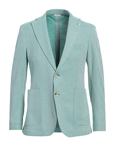 MANUEL RITZ Blazer Green 100% Cotton