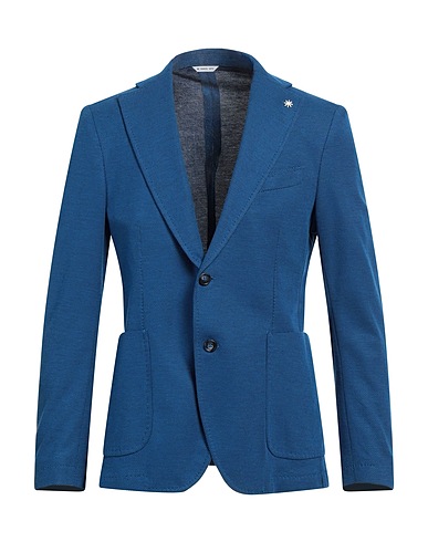 MANUEL RITZ Blazer Blue 100% Cotton