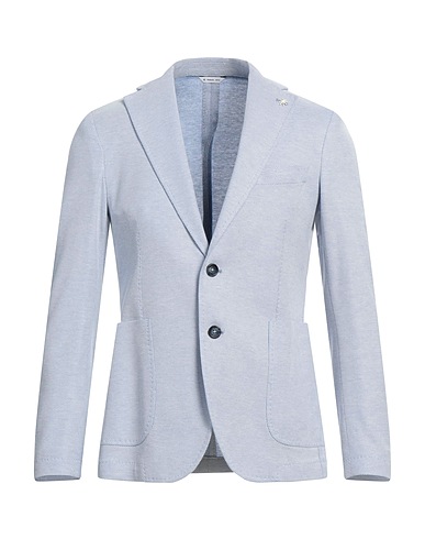 MANUEL RITZ Blazer Sky blue 100% Cotton