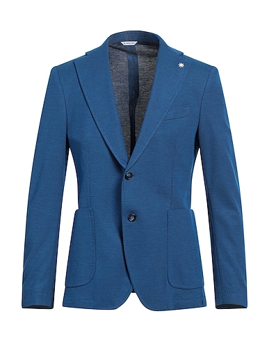 MANUEL RITZ Blazer BLU 100% Cotton