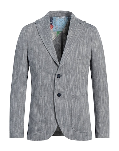 MANUEL RITZ Blazer Blue 62% Cotton, 38% Polyester