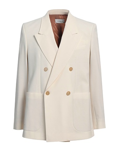LANEUS Blazer Cream 52% Polyester, 43% Virgin Wool, 5% Elastane