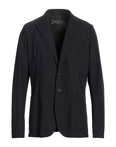 HERNO テーラードジャケット ブラック ナイロン 73% / ポリウレタン 27%