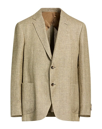 LARDINI Veste VERDE SALVIA 75% Lin, 25% Laine