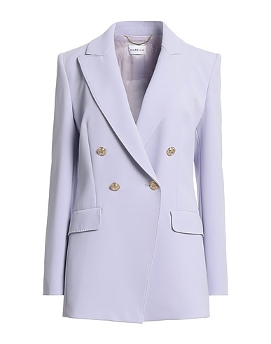 MARELLA Blazer Lilac 92% Polyester, 8% Elastane