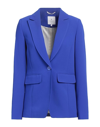 XANDRES Blazer Bright blue 99% Recycled polyester, 1% Polyester