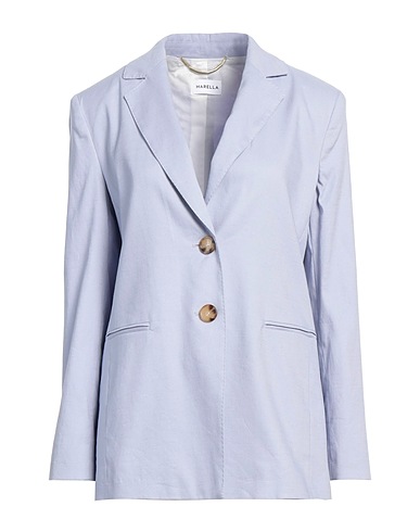 MARELLA Blazer Lilac 57% Linen, 20% Cotton, 18% Polyamide, 5% Elastane