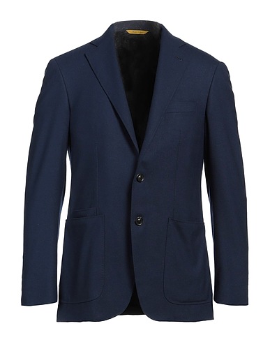 CANALI Blazer Midnight blue 96% Cashmere, 4% Elastane