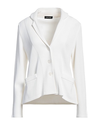 ANNECLAIRE Giacca Off white 80% Viscosa, 20% Poliammide