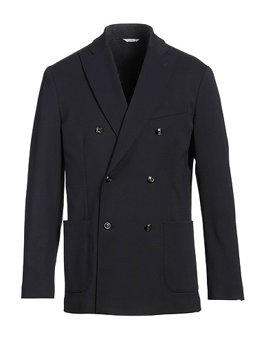 CRUNA Blazer Blu notte 53% Poliestere, 43% Lana Vergine, 4% Elastan