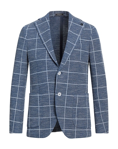BRERAS Milano Blazer Blue 66% Polyester, 34% Cotton
