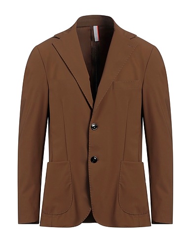 PMDS PREMIUM MOOD DENIM SUPERIOR Blazer Khaki 71% Polyamide, 29% Elastane