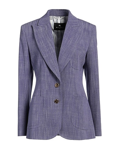 ETRO Blazer Purple 86% Viscose, 14% Polyester