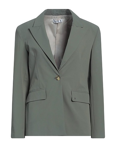PLEASE Blazer Sage green 90% Polyamide, 10% Elastane