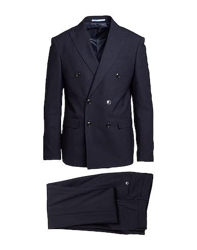 DOMENICO TAGLIENTE Suits Midnight blue 78% Polyester, 20% Viscose, 2% Elastane