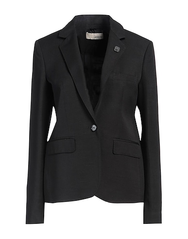LARDINI Veste NERO 98% Viscose, 2% Soie