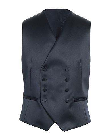 TAGLIATORE Suit vest Midnight blue 100% Polyester
