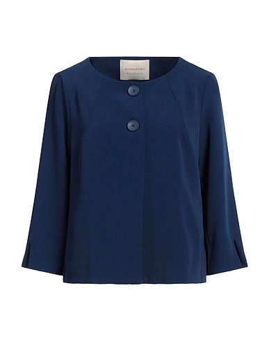 ROSSOPURO Jacket Midnight blue 97% Polyester, 3% Elastane