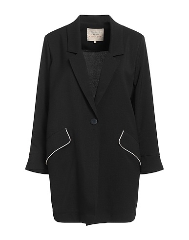 ALESSIA SANTI Blazer Black 100% Polyester