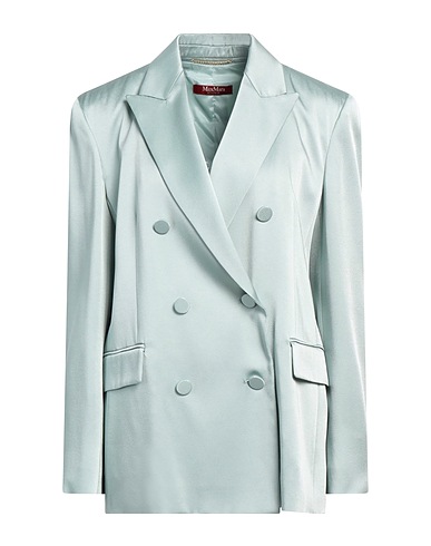 MAX MARA STUDIO Blazer Sage green 71% Acetate, 29% Viscose
