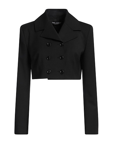 DOLCE&GABBANA Blazer Black 97% Wool, 3% Elastane