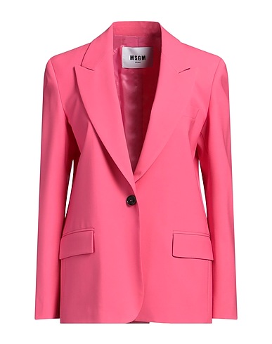 MSGM Blazer Fuchsia 96% Virgin Wool, 4% Elastane