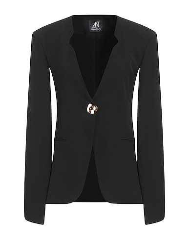 ANNARITA N Jacket NERO 96% Polyester, 4% Elastane