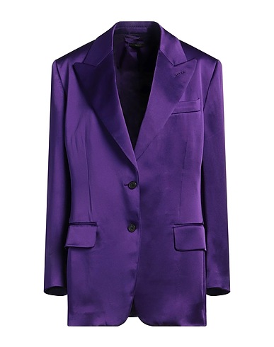 TOM FORD Blazer Purple 65% Acetate, 35% Viscose