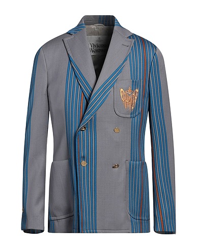 VIVIENNE WESTWOOD Veste Gris 98% Laine, 2% Élasthanne