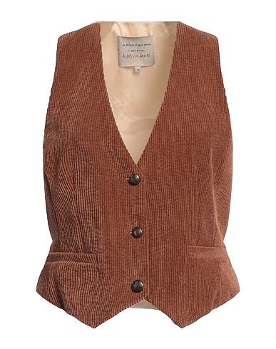 ALESSIA SANTI Γιλέκο Καφέ 85% Πολυεστέρας, 12% Πολυαμίδη, 3% Ελαστάνη