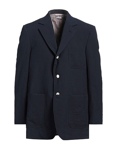 THOM BROWNE Blazer Midnight blue 100% Wool