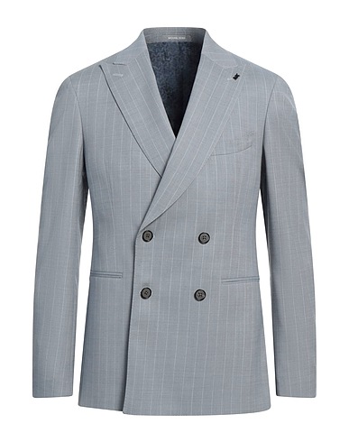 MICHAEL KORS MENS Blazer Light grey 54% Polyester, 44% Wool, 2% Elastane